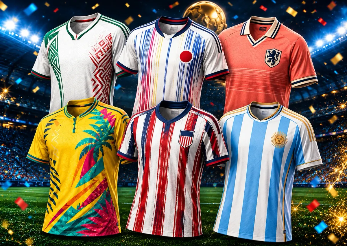 Best World Cup 2026 jerseys from national soccer teams