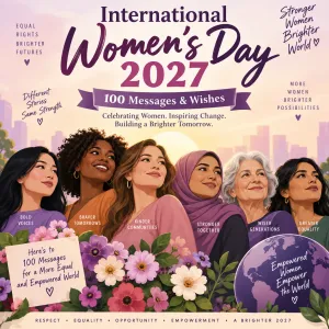 International Women's Day 2027: 100 Messages & Wishes