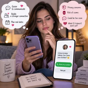 When to Share Your Phone Number on Dating Apps in 2026