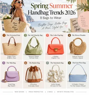 Spring Summer Handbag Trends 2026: 8 Bags to Wear