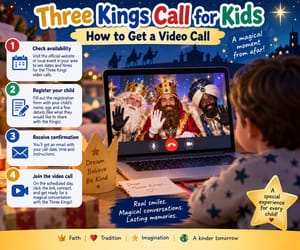 Three Kings Video Call for Kids: How It Works