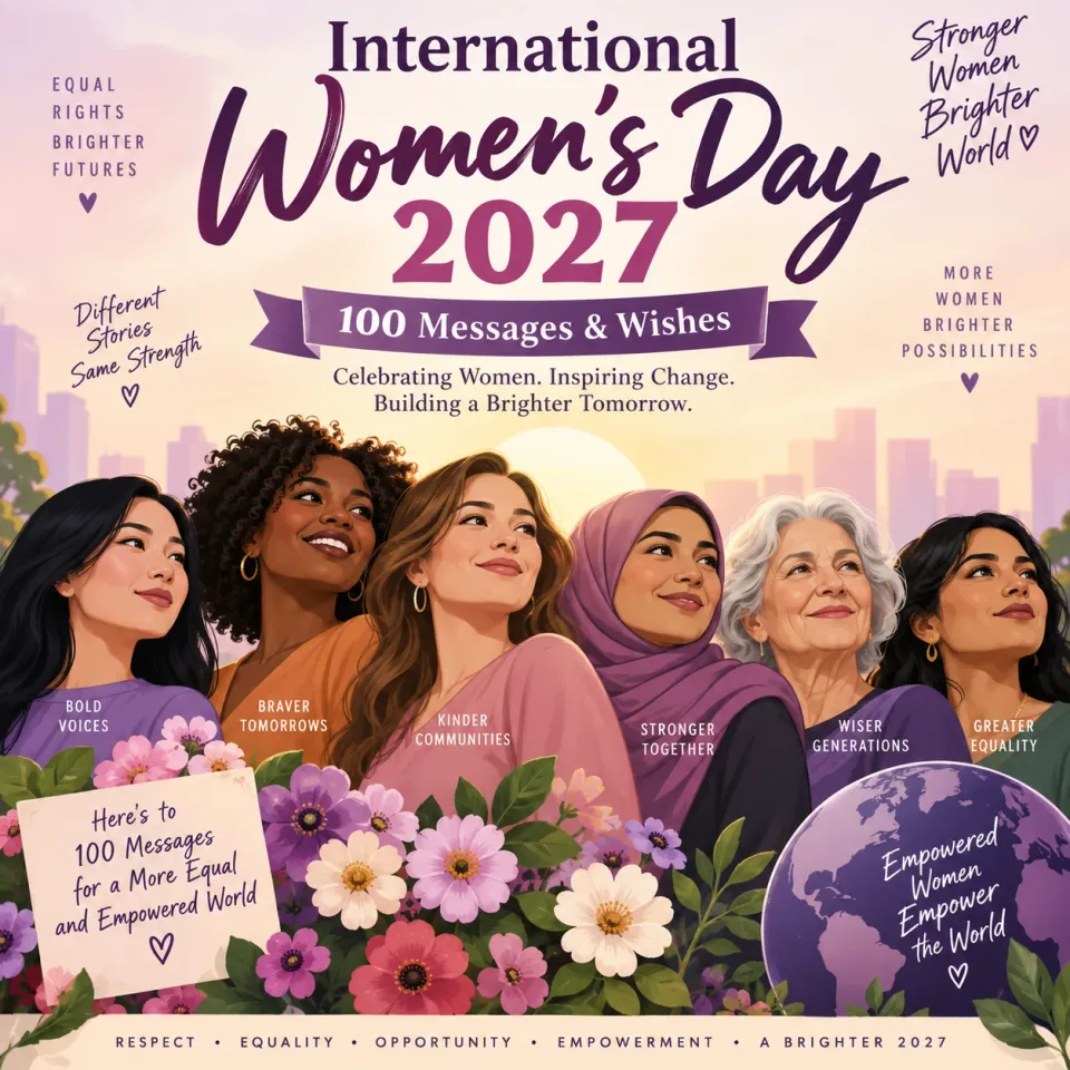 International Women's Day 2027: 100 Messages & Wishes